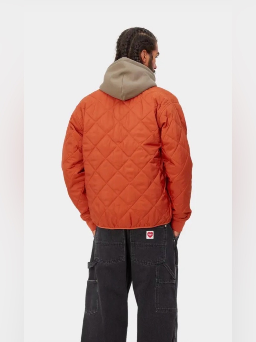 Carhartt WIP Quilted Snap-Front Barrow Liner Jacket - Picture 6 of 11